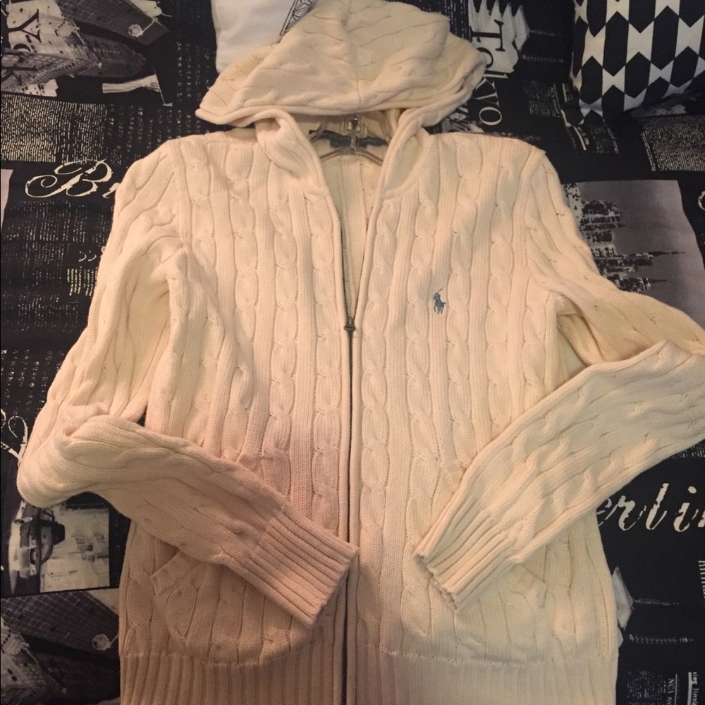 Ralph Lauren Sport Zippered Hoodie Sweater